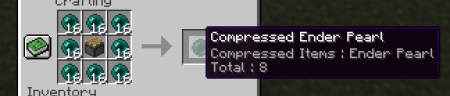 Мод на спрессованные предметы Not Enough Compression [1.12.2]